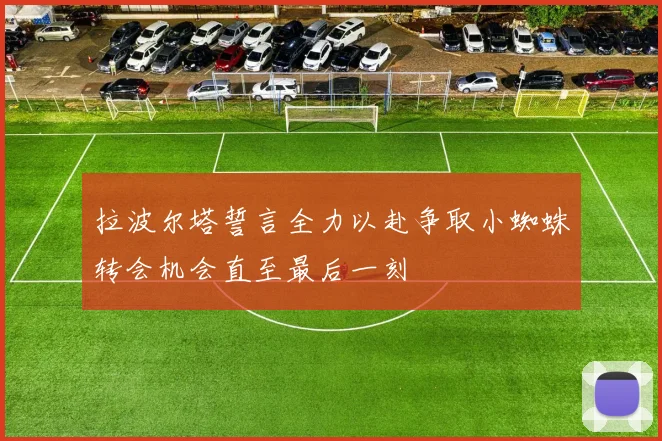 拉波尔塔誓言全力以赴争取小蜘蛛转会机会直至最后一刻